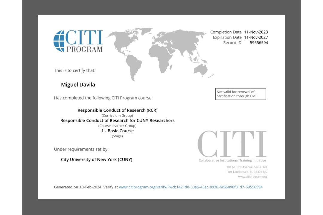 Citi Program 1