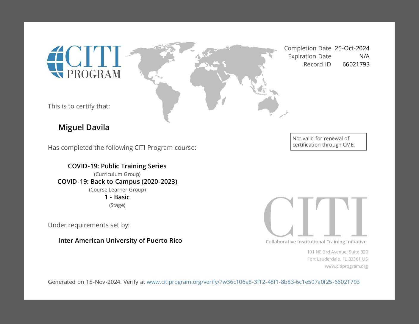 Citi Program 2